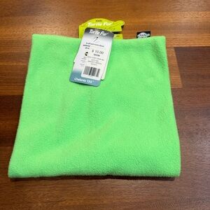 NWT Turtle Fur Kids Neck Gaiter Chelonia 150 Fleece Neon Green Warm Ski Winter